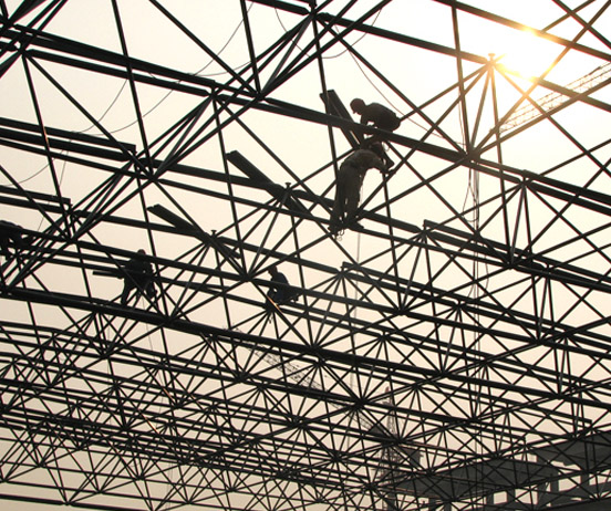 固原厂房网架安装