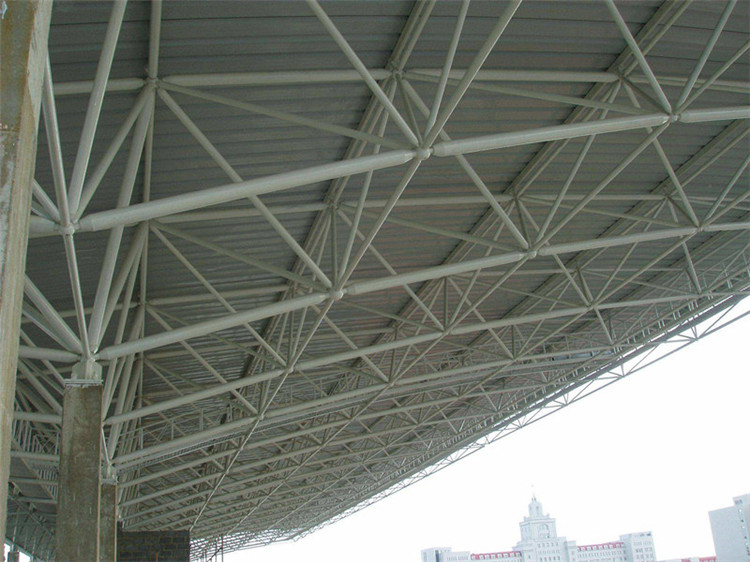 固原学院体育场网架工程