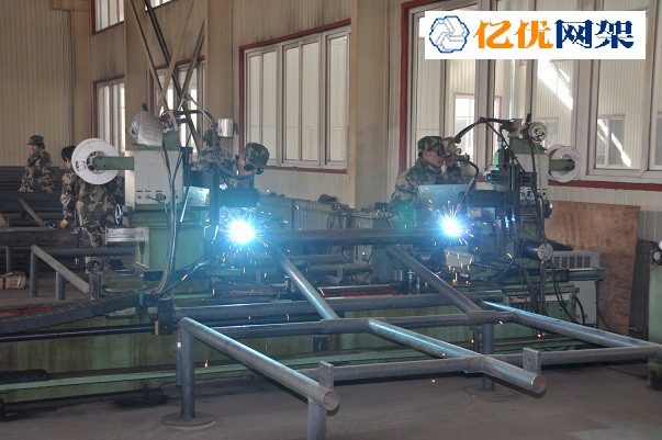 固原螺栓球网架加工车间